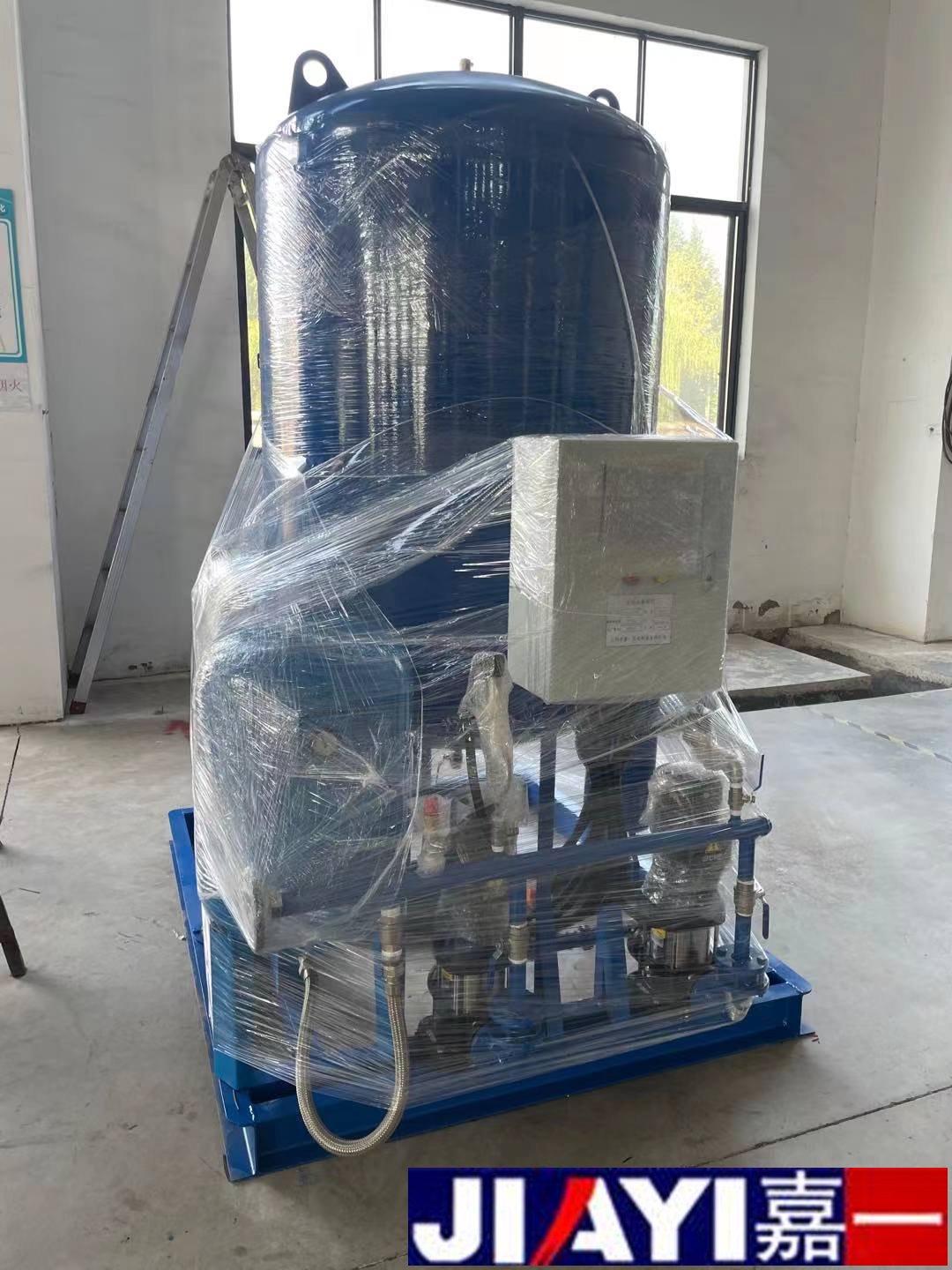 集成水保機組和全自動加藥裝置整車直達湖北武漢